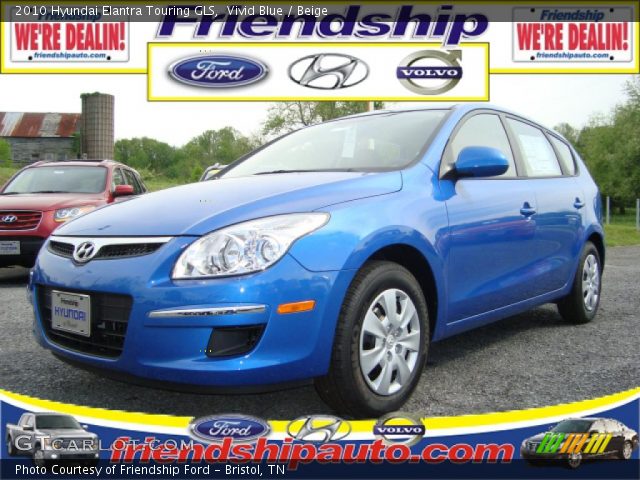 2010 Hyundai Elantra Touring GLS in Vivid Blue