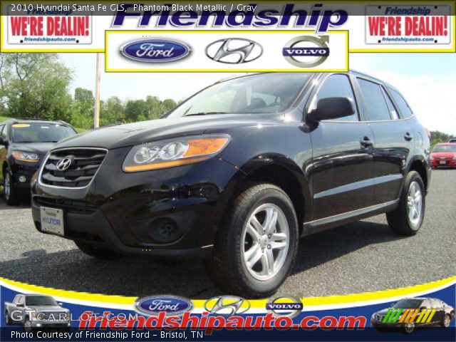 2010 Hyundai Santa Fe GLS in Phantom Black Metallic