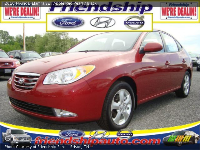 2010 Hyundai Elantra SE in Apple Red Pearl
