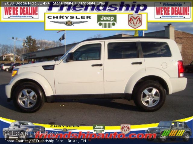 2009 Dodge Nitro SE 4x4 in Stone White