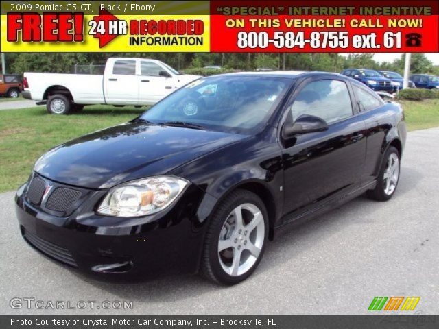 2009 Pontiac G5 GT in Black
