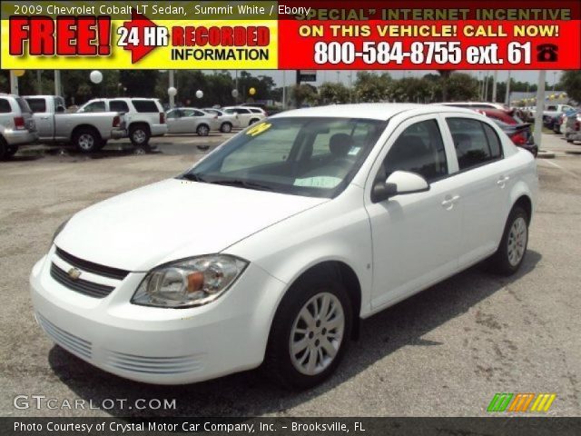 2009 Chevrolet Cobalt LT Sedan in Summit White