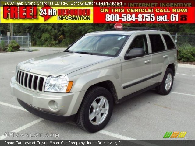 2007 Jeep Grand Cherokee Laredo in Light Graystone Pearl