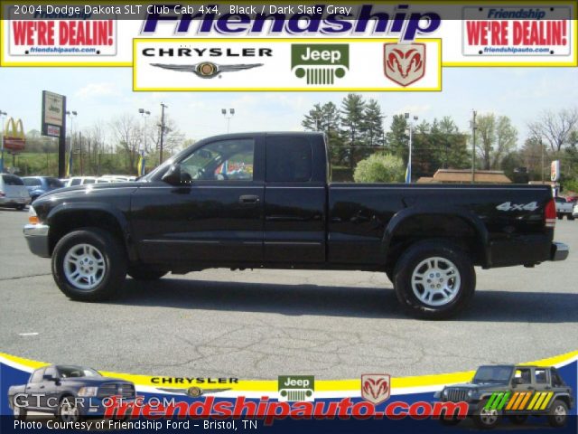 2004 Dodge Dakota SLT Club Cab 4x4 in Black