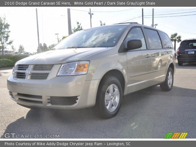 2010 Dodge Grand Caravan SE Hero in White Gold Pearl