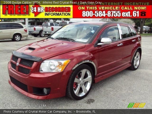 2008 Dodge Caliber SRT4 in Inferno Red Crystal Pearl