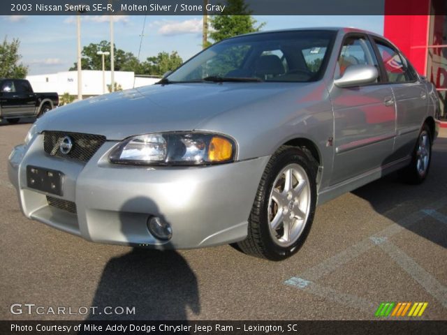 2003 Nissan Sentra SE-R in Molten Silver