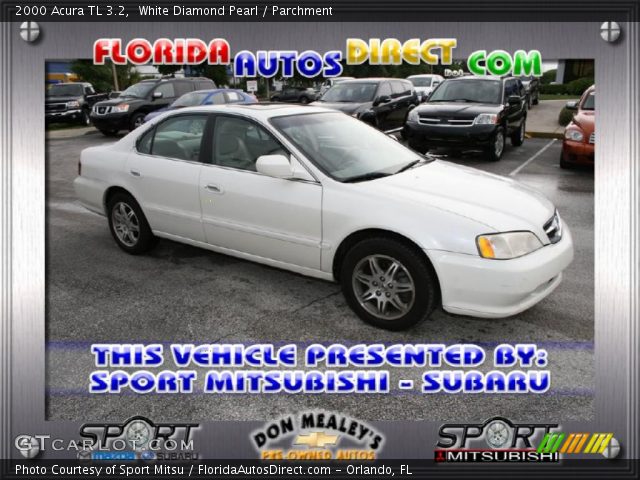 2000 Acura TL 3.2 in White Diamond Pearl