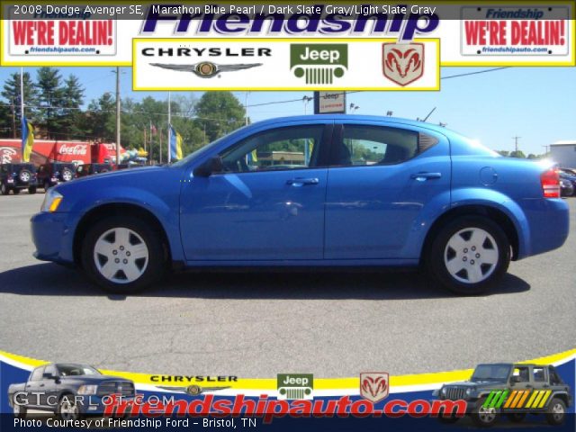 2008 Dodge Avenger SE in Marathon Blue Pearl