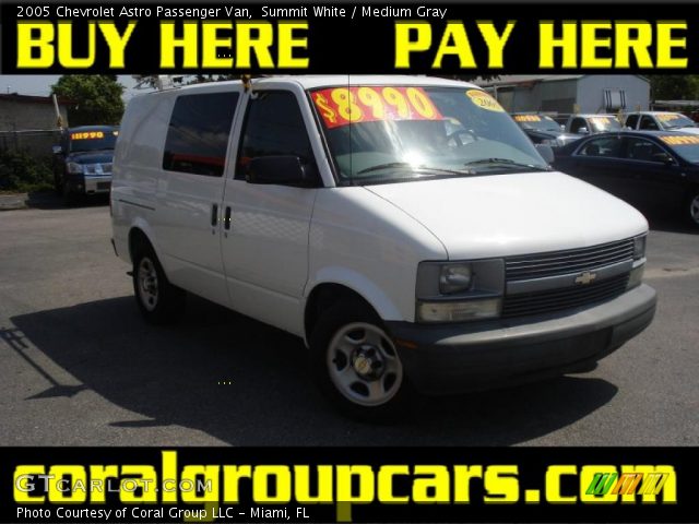 2005 Chevrolet Astro Passenger Van in Summit White