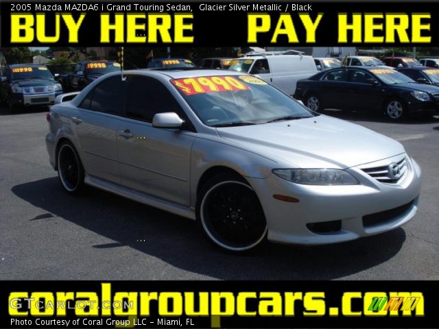 2005 Mazda MAZDA6 i Grand Touring Sedan in Glacier Silver Metallic