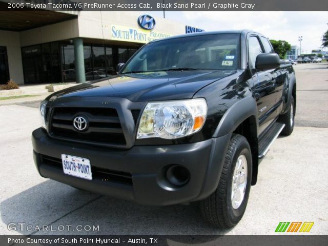 2006 Toyota Tacoma V6 PreRunner Access Cab in Black Sand Pearl