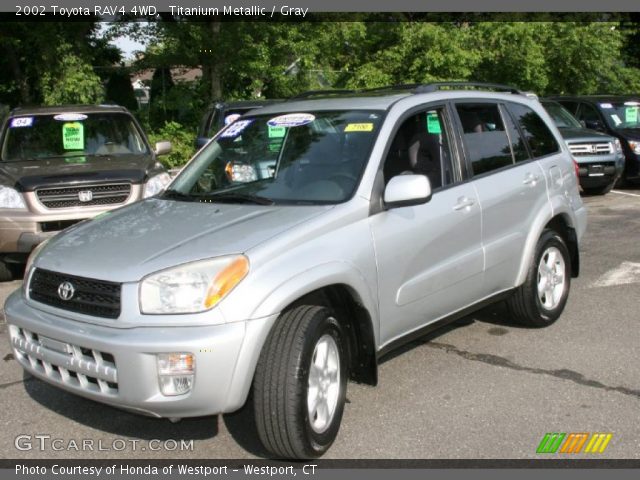 2002 Toyota RAV4 4WD in Titanium Metallic