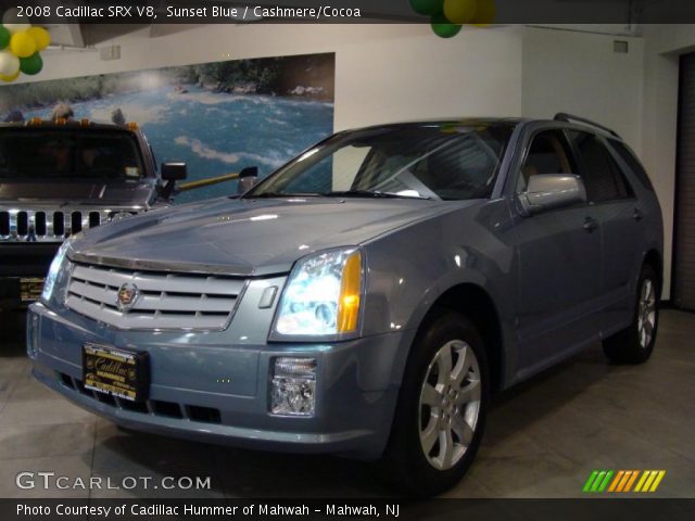 2008 Cadillac SRX V8 in Sunset Blue