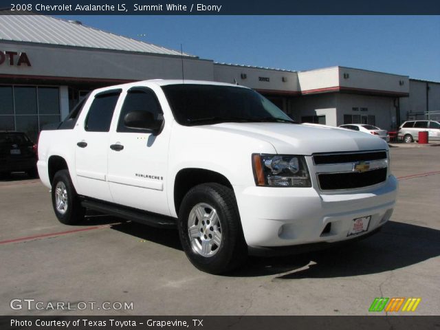 2008 Chevrolet Avalanche LS in Summit White