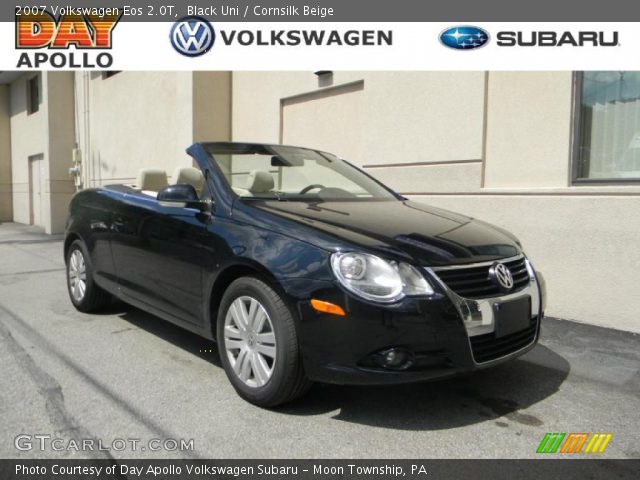 2007 Volkswagen Eos 2.0T in Black Uni