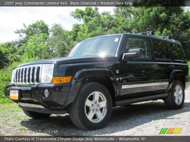 2007 Jeep Commander Limited 4x4 in Black Clearcoat