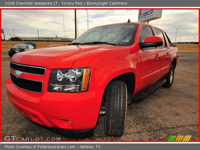 2008 Chevrolet Avalanche LT in Victory Red