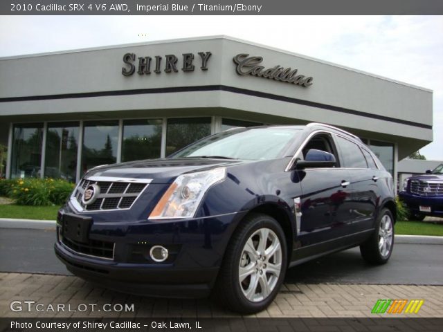 2010 Cadillac SRX 4 V6 AWD in Imperial Blue