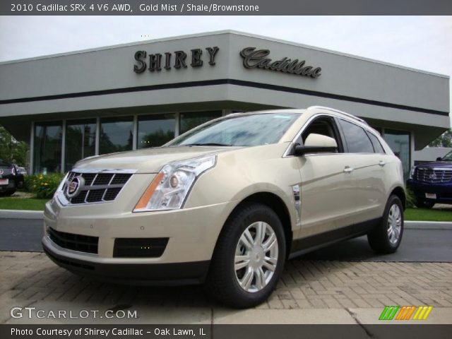 2010 Cadillac SRX 4 V6 AWD in Gold Mist