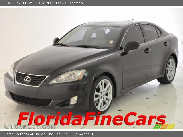 2007 Lexus IS 250 in Obsidian Black