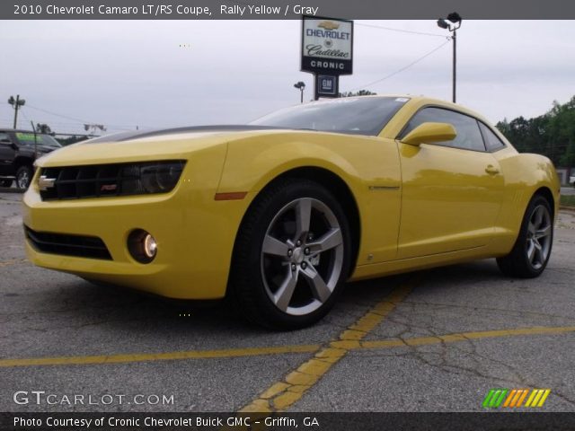2010 Chevrolet Camaro LT/RS Coupe in Rally Yellow