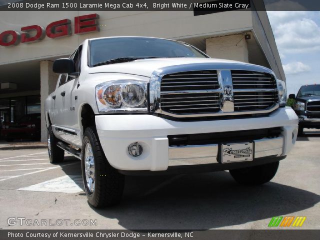 2008 Dodge Ram 1500 Laramie Mega Cab 4x4 in Bright White