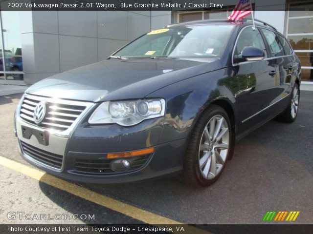 2007 Volkswagen Passat 2.0T Wagon in Blue Graphite Metallic
