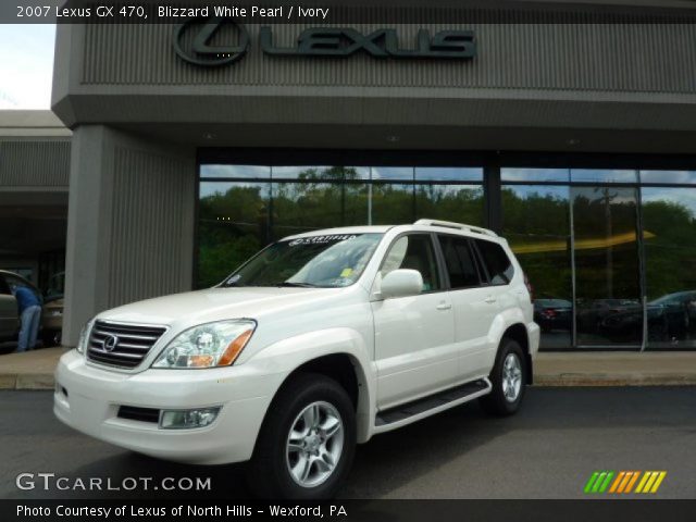 2007 Lexus GX 470 in Blizzard White Pearl