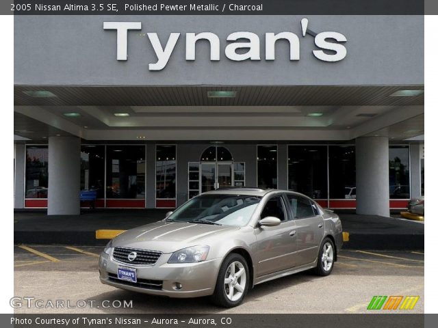 2005 Nissan Altima 3.5 SE in Polished Pewter Metallic