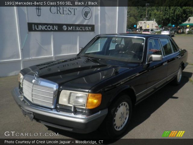 1991 Mercedes-Benz S Class 560 SEL in Black