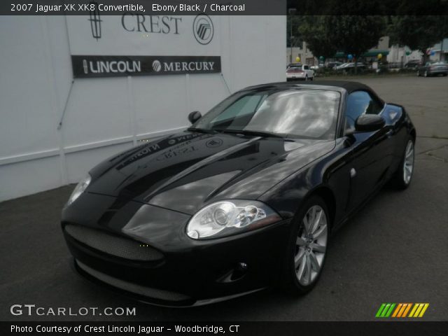 2007 Jaguar XK XK8 Convertible in Ebony Black