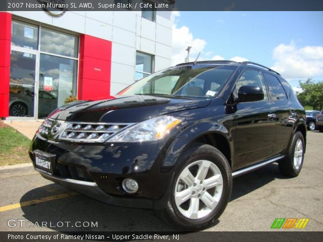 2007 Nissan Murano SL AWD in Super Black