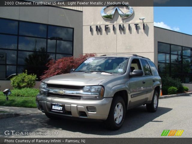 2003 Chevrolet TrailBlazer LS 4x4 in Light Pewter Metallic
