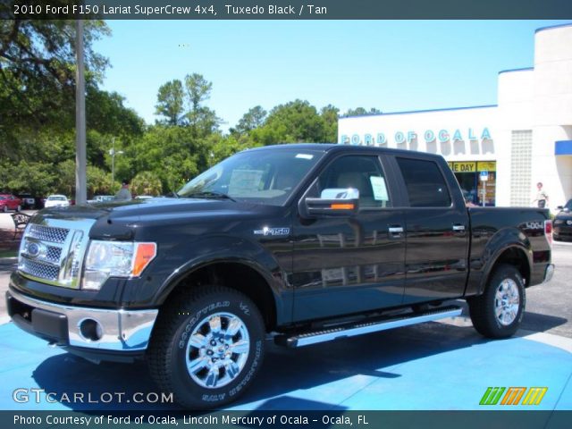 2010 Ford F150 Lariat SuperCrew 4x4 in Tuxedo Black