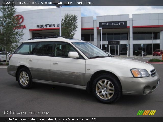 2002 Subaru Outback VDC Wagon in White Frost Pearl