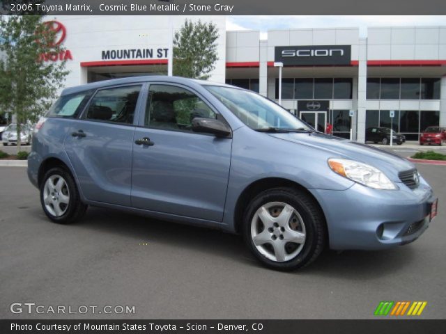 2006 Toyota Matrix  in Cosmic Blue Metallic