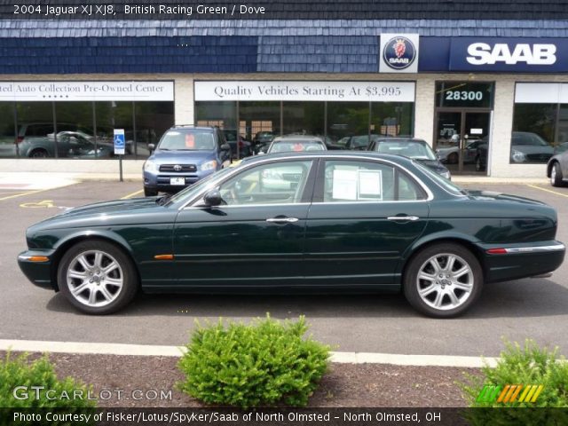 2004 Jaguar XJ XJ8 in British Racing Green