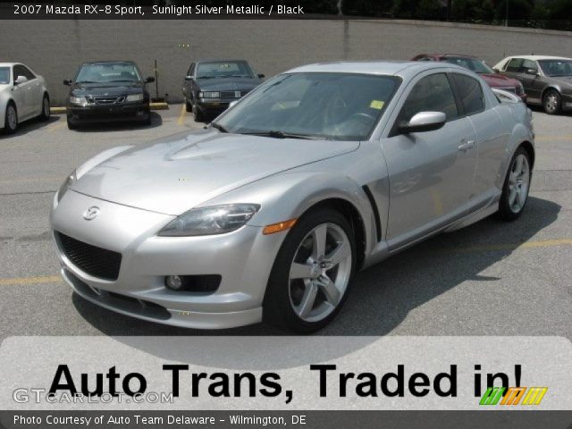 2007 Mazda RX-8 Sport in Sunlight Silver Metallic