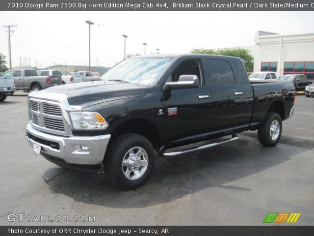 2010 Dodge Ram 2500 Big Horn Edition Mega Cab 4x4 in Brilliant Black Crystal Pearl