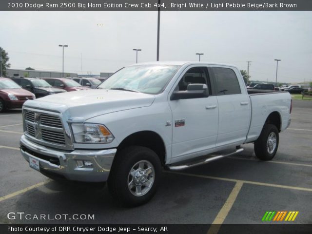 2010 Dodge Ram 2500 Big Horn Edition Crew Cab 4x4 in Bright White