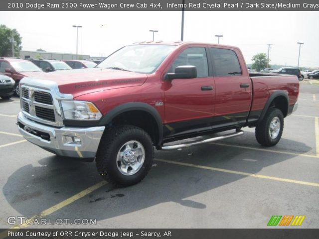 2010 Dodge Ram 2500 Power Wagon Crew Cab 4x4 in Inferno Red Crystal Pearl