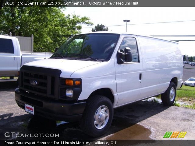 2010 Ford E Series Van E250 XL Commericial in Oxford White