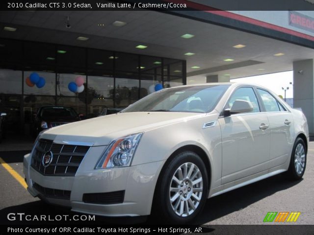 2010 Cadillac CTS 3.0 Sedan in Vanilla Latte