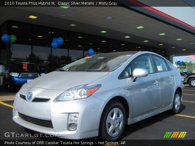 2010 Toyota Prius Hybrid III in Classic Silver Metallic