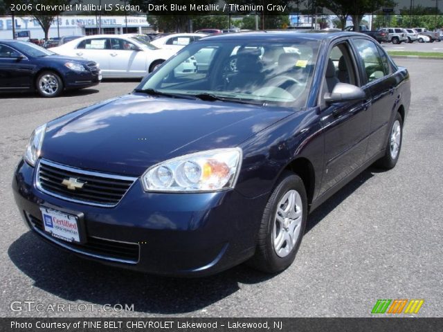 2006 Chevrolet Malibu LS Sedan in Dark Blue Metallic