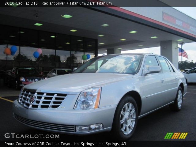 2010 Cadillac DTS  in Radiant Silver