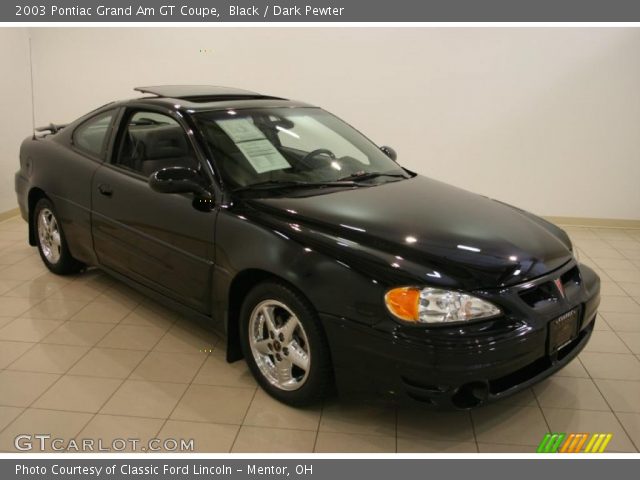 2003 Pontiac Grand Am GT Coupe in Black