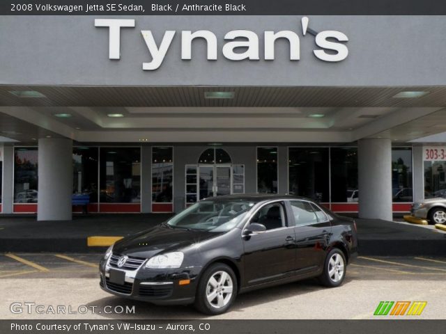 2008 Volkswagen Jetta SE Sedan in Black