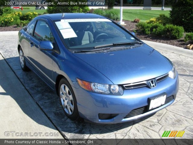 2007 Honda civic atomic blue #7